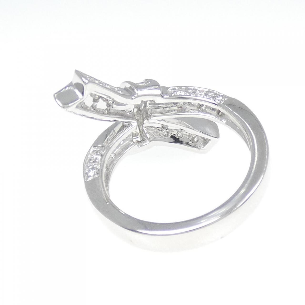 K18WG ダイヤモンド リング 0.92CT