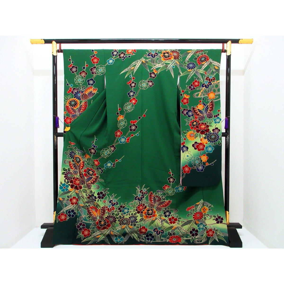 Long-sleeved kimono - Kyoto Bingata
