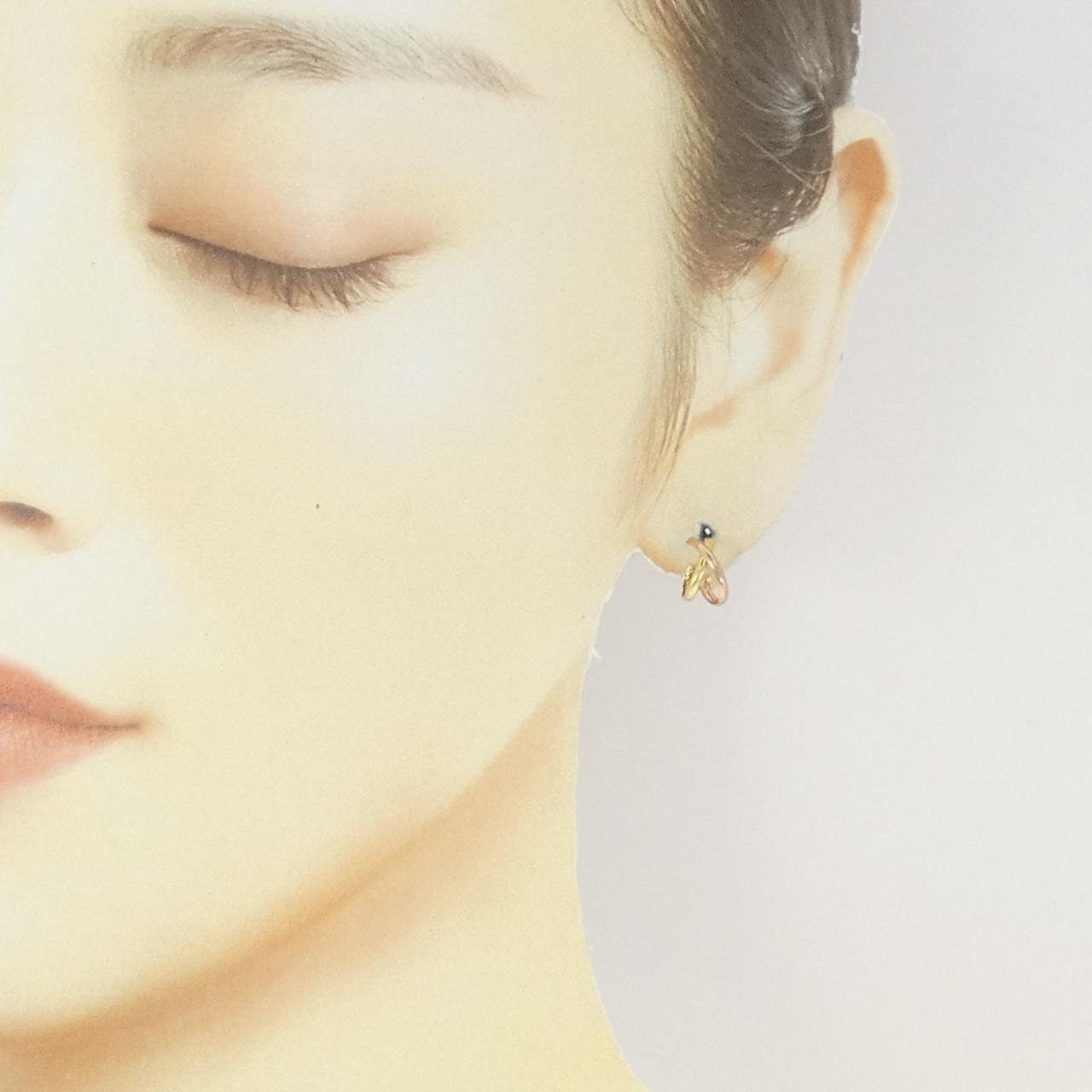 K18PG/K18YG earrings