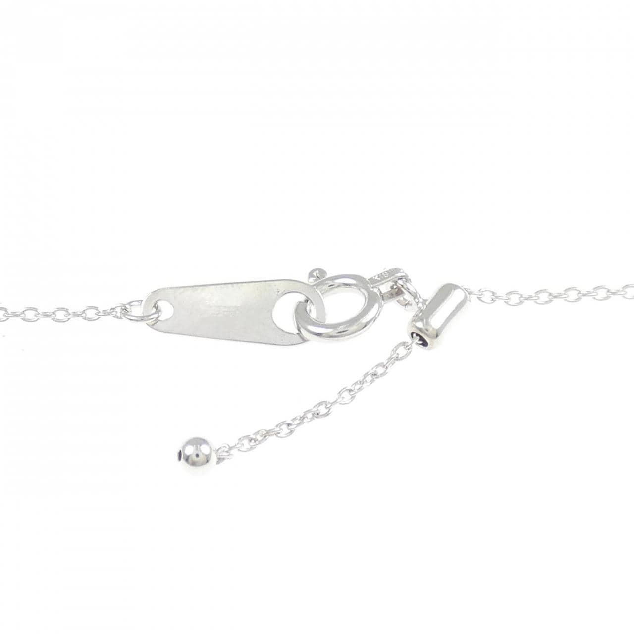 K18WG ブルートパーズ ネックレス 0.63CT