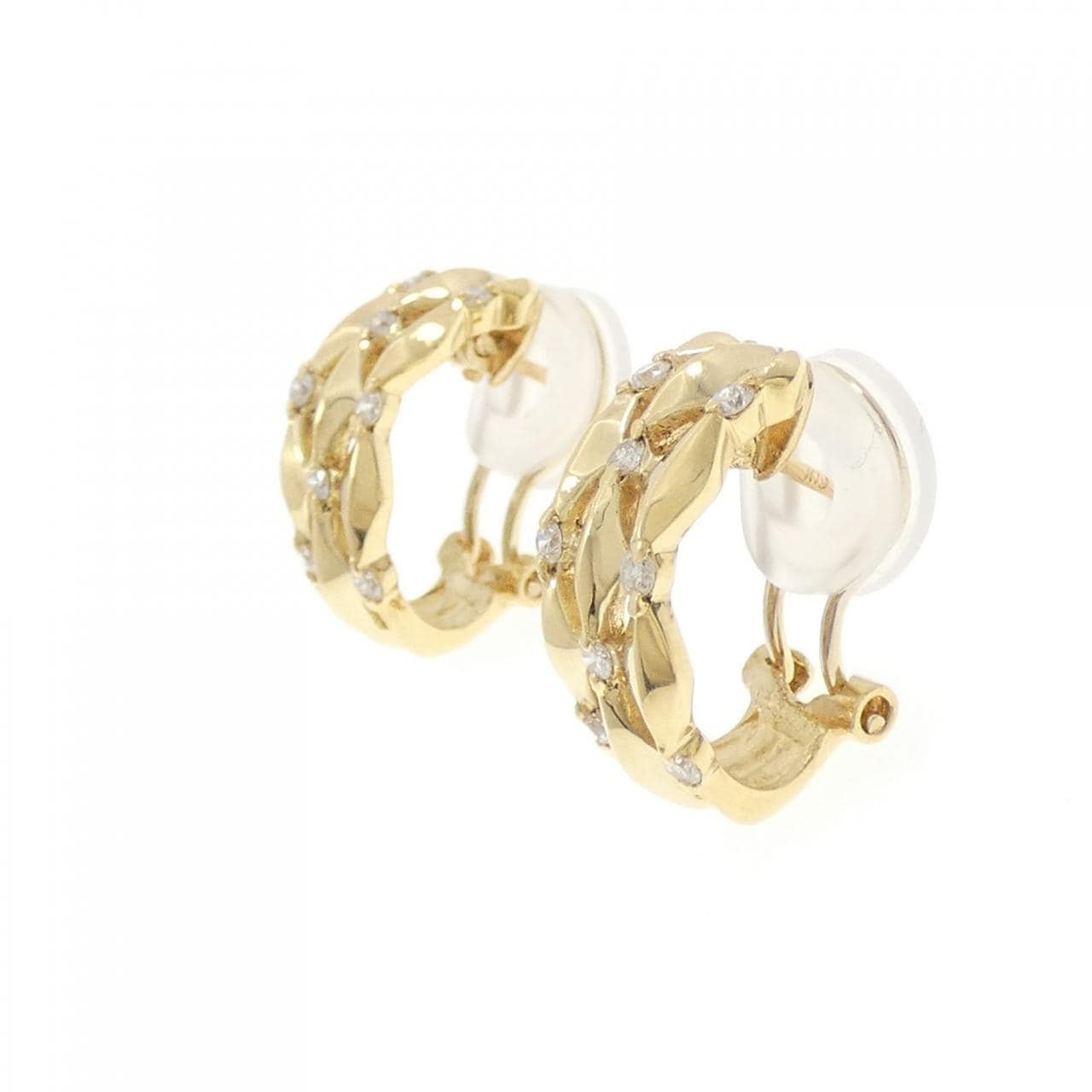 K18YG ダイヤモンド ピアス/イヤリング 0.27CT