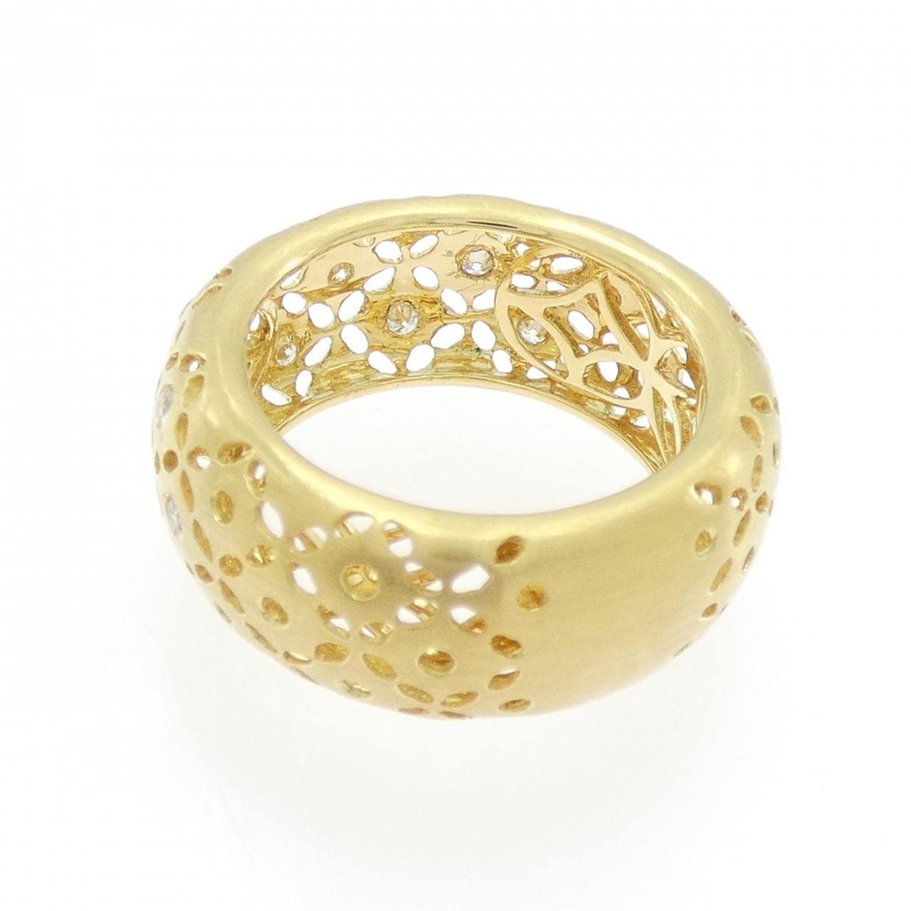 750YG ダイヤモンド リング 0.31CT