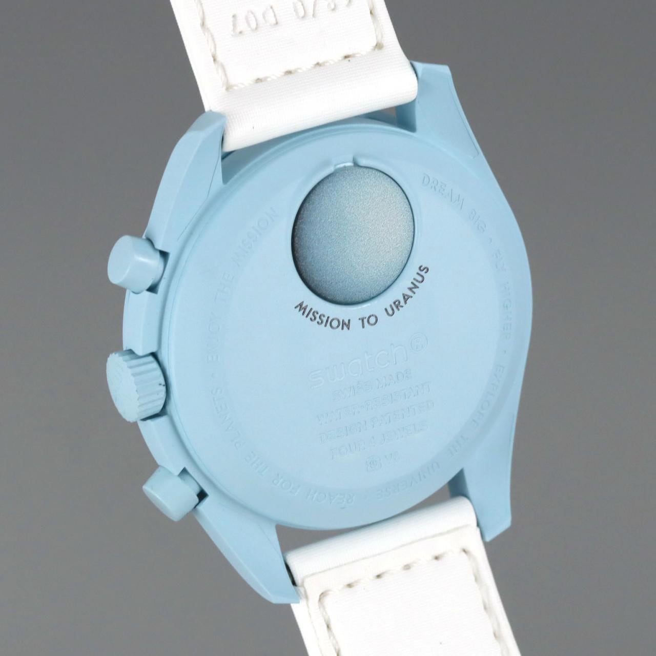 スウォッチ スウォッチxオメガ･ミッショントゥウラヌス SO33L100 バイオセラミック クォーツ