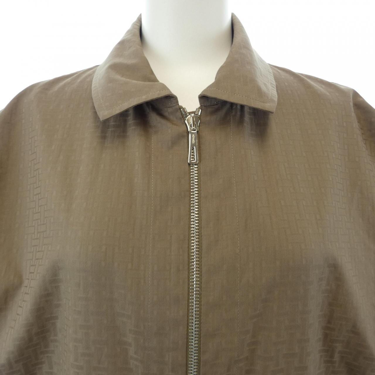 HERMES MOSAIQUE 拉鍊洋裝 4E0532DB