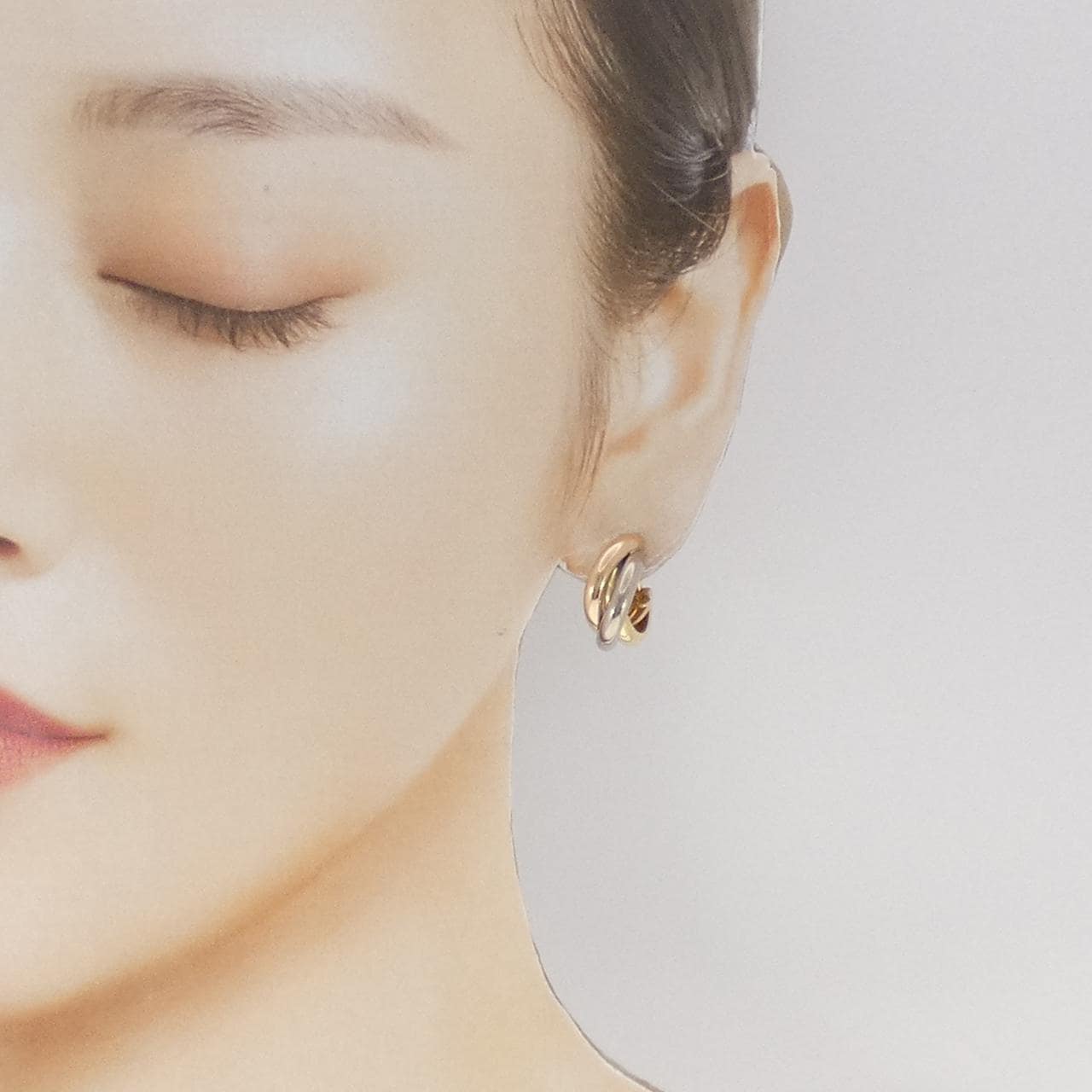 カルティエ トリニティ ピアス