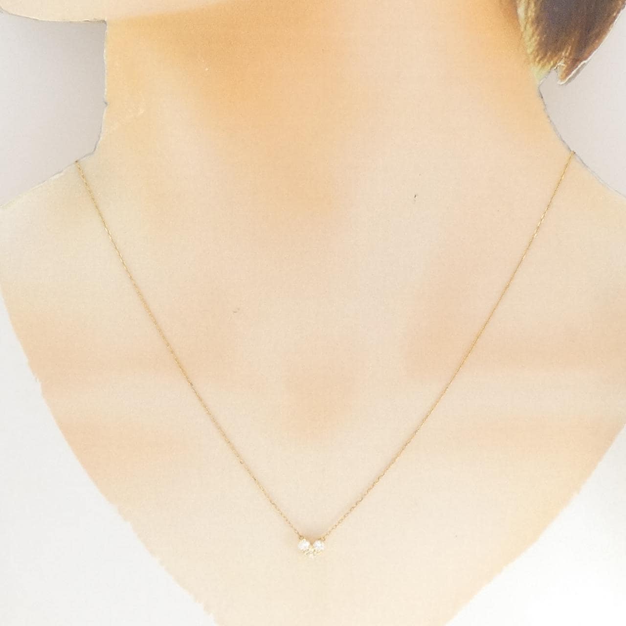 ポンテヴェキオ ダイヤモンド ネックレス 0.14CT