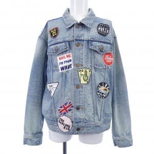 セリーヌ CELINE トラッカースタッズデニムジャケット 2Q245646M エディ期 デニムジャケット