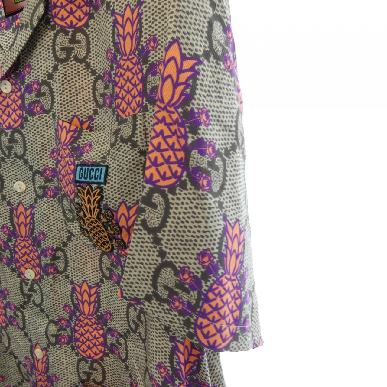 グッチ GUCCI 22THOUSAND 7HUNDRED AND FIVE GUCCI SONG 669202 ZAIEJ S／Sシャツ