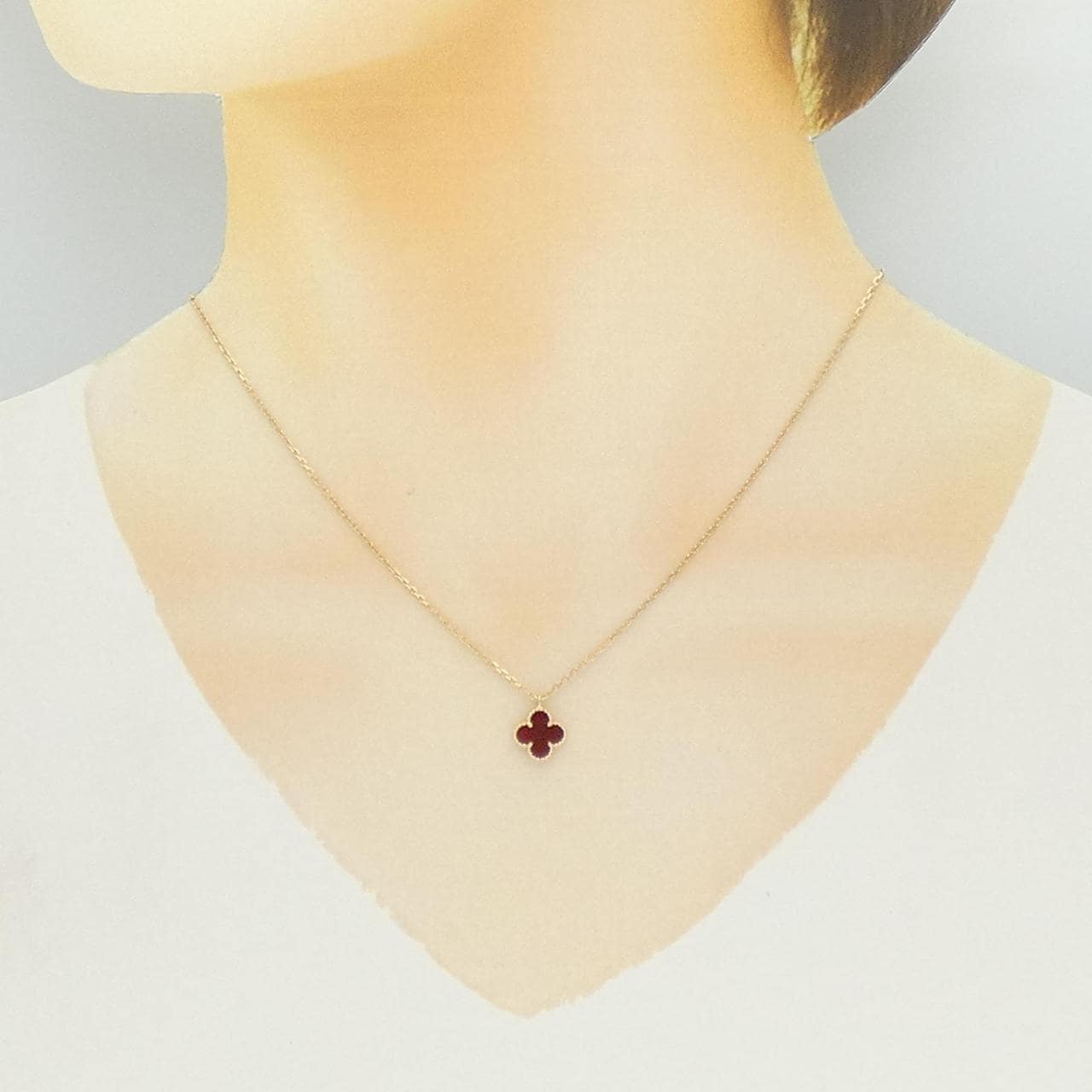 ヴァンクリーフ&アーペル スウィートアルハンブラ ネックレス