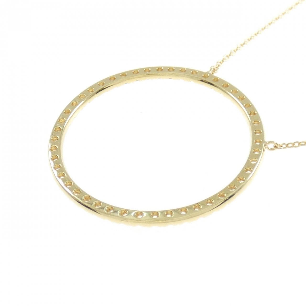 Bijou de M Circle Necklace 0.50CT