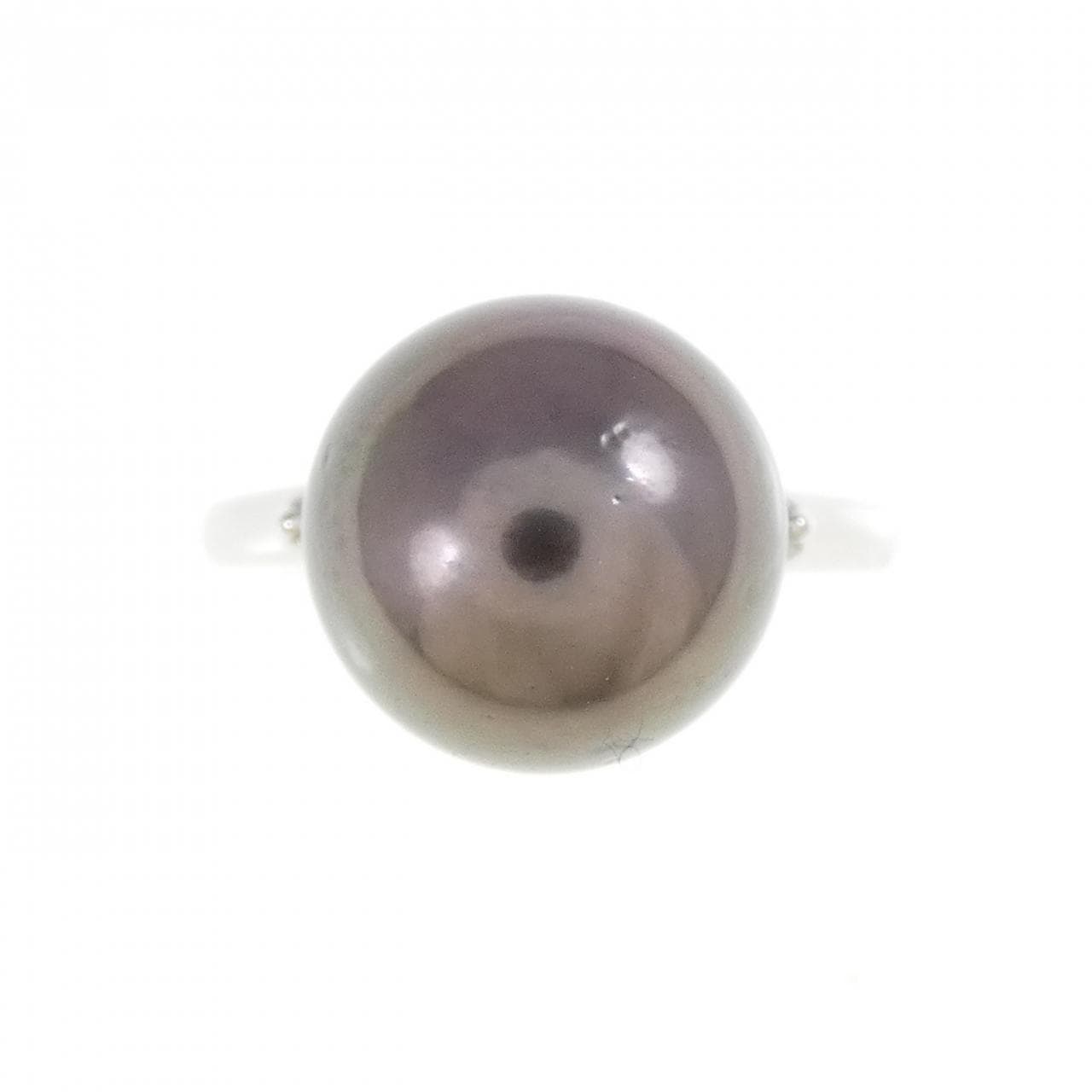 PT900 Black Pearl Ring 10.4mm