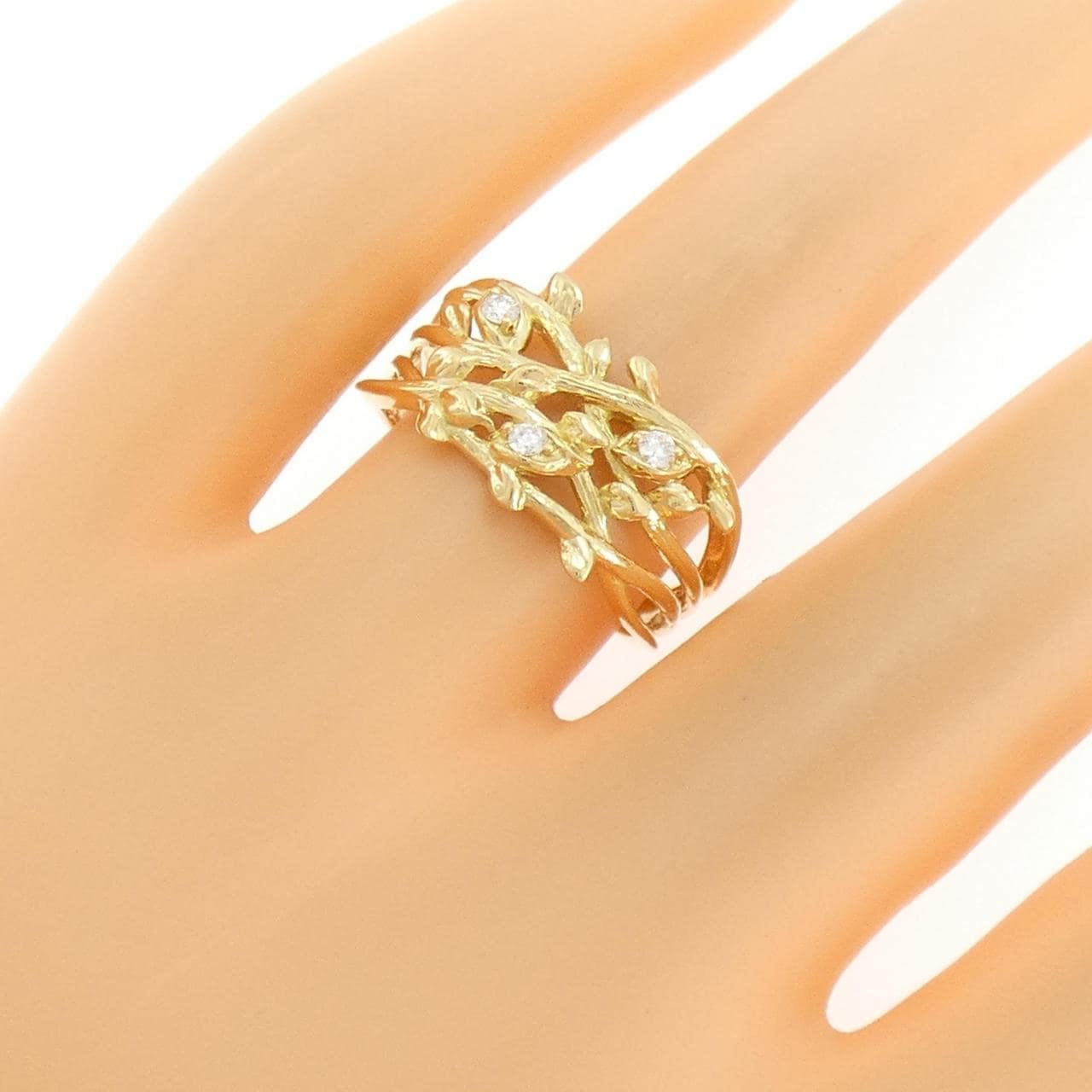 ジーエスティービー ダイヤモンド リング 0.06CT