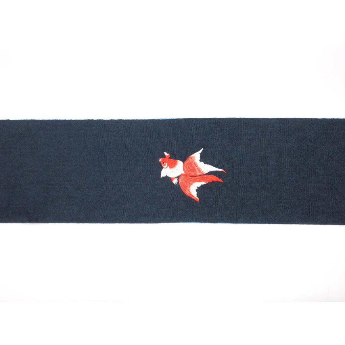 【新品】半幅帯　刺繍