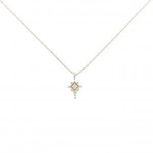 K10YG ダイヤモンド ネックレス 0.01CT