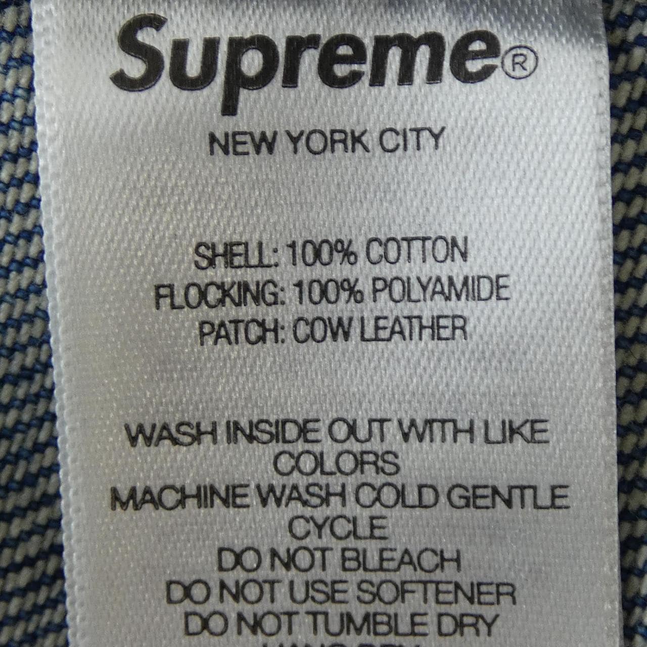 シュプリーム SUPREME FLOCKED DENIM TRUCKER デニムジャケット