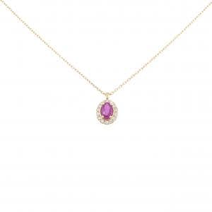 ヴァンドーム ルビー ネックレス