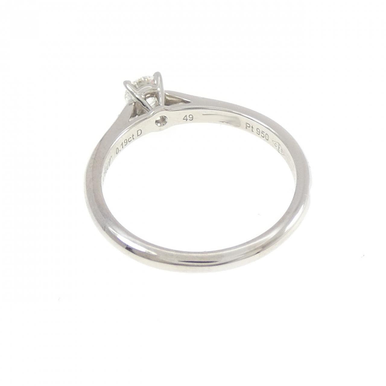カルティエ 1895 ソリテール リング 0.19CT