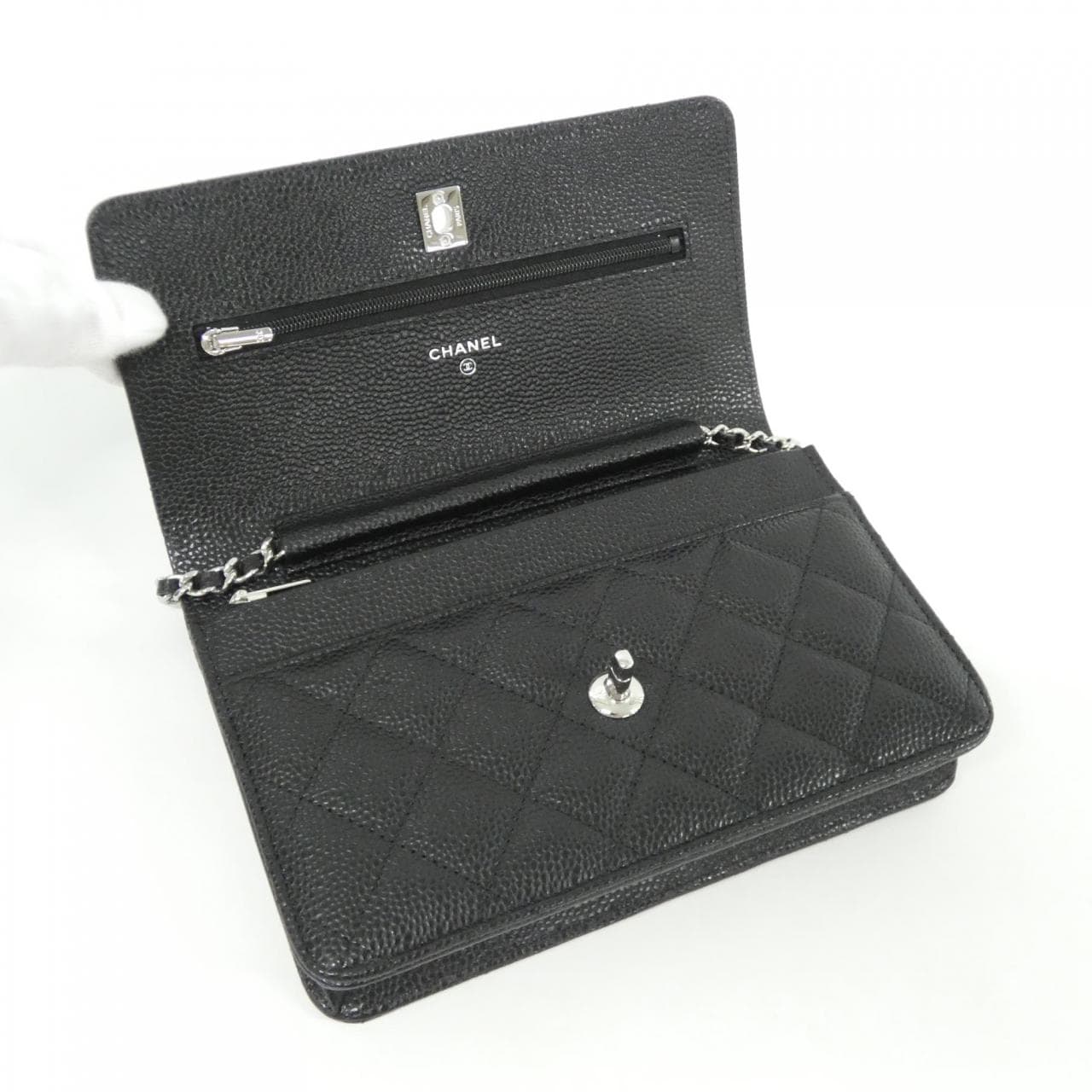 【未使用品】シャネル AP4241 チェーンウォレット