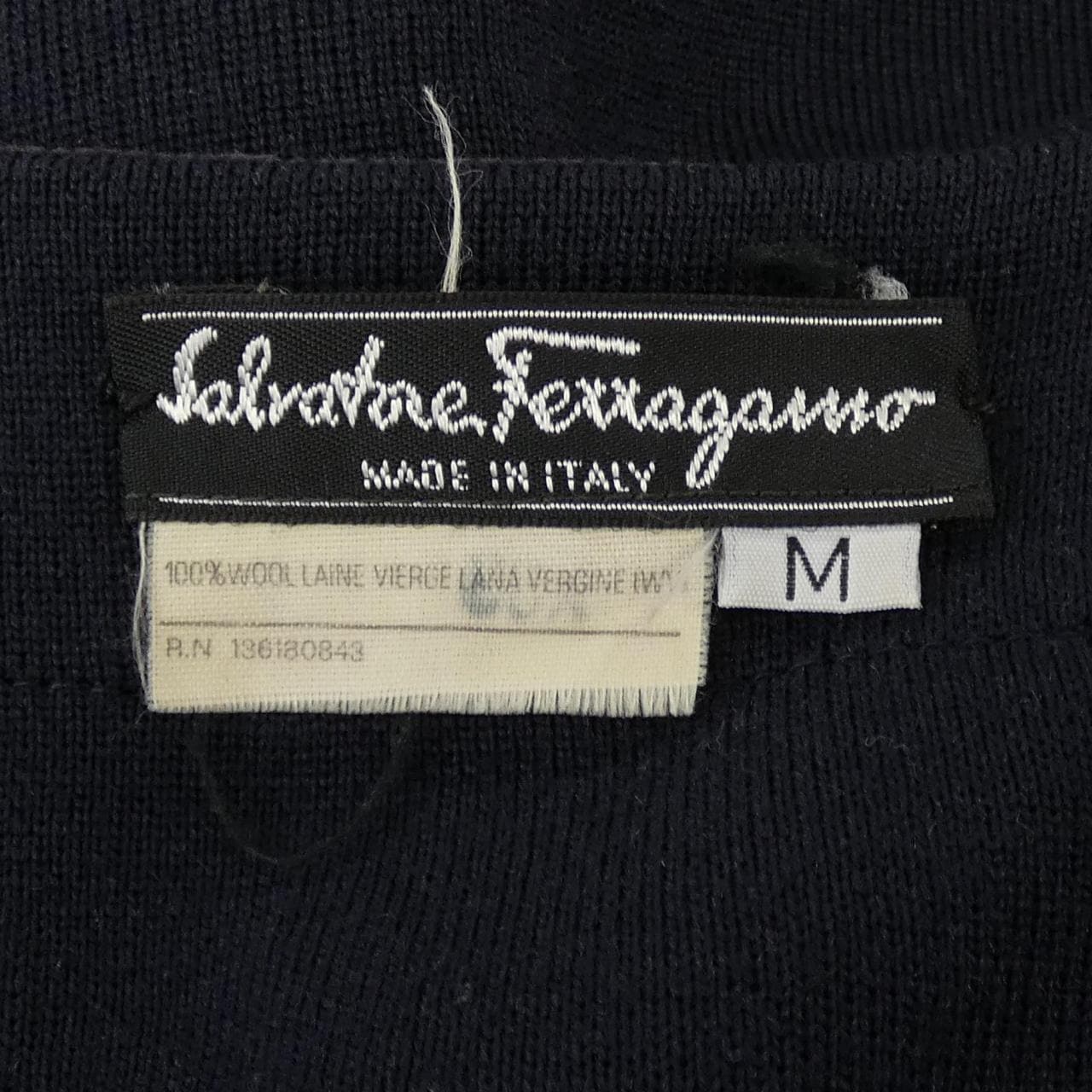 【ヴィンテージ】サルヴァトーレフェラガモ SALVATORE FERRAGAMO カーディガン