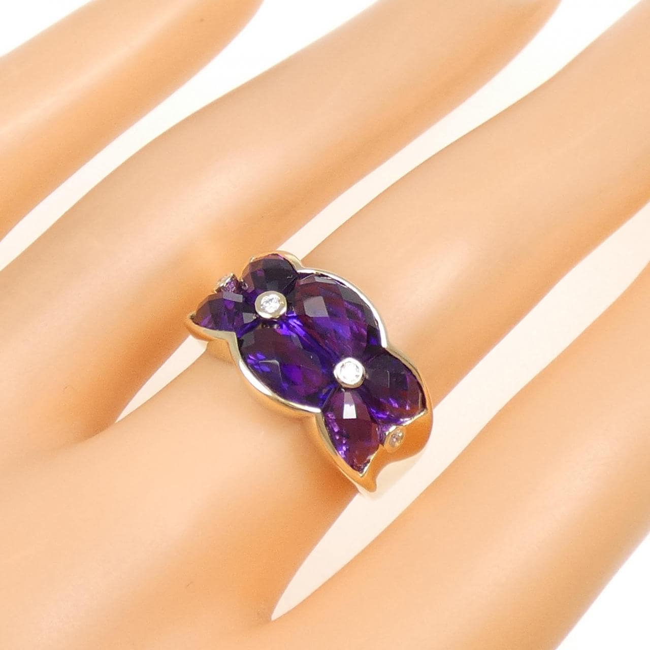 14KYG アメジスト リング