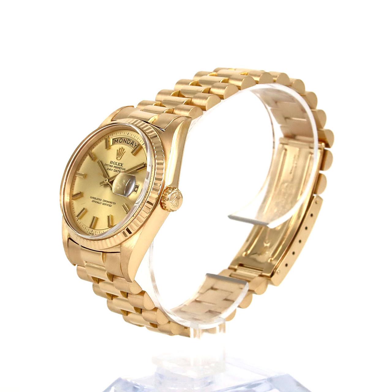 【ヴィンテージ】ロレックス デイデイト 1803 YG 自動巻