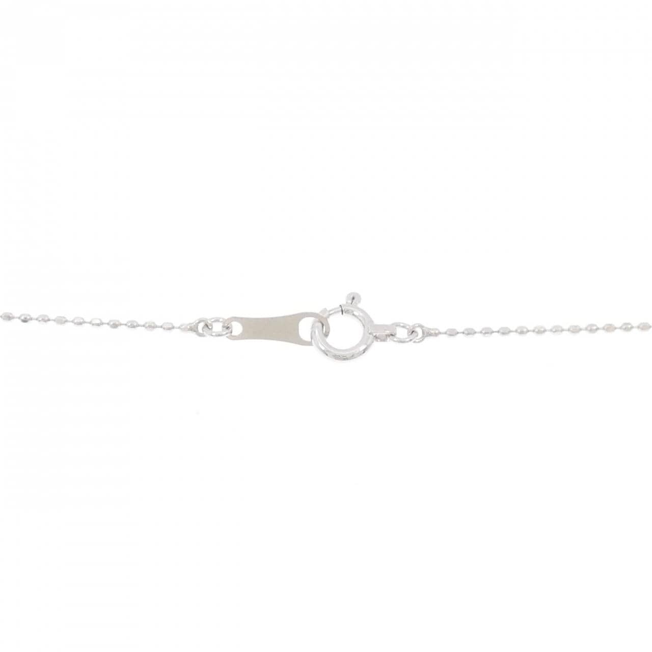 K18WG ダイヤモンド ネックレス 0.15CT