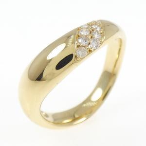 K18YG ダイヤモンド リング 0.10CT