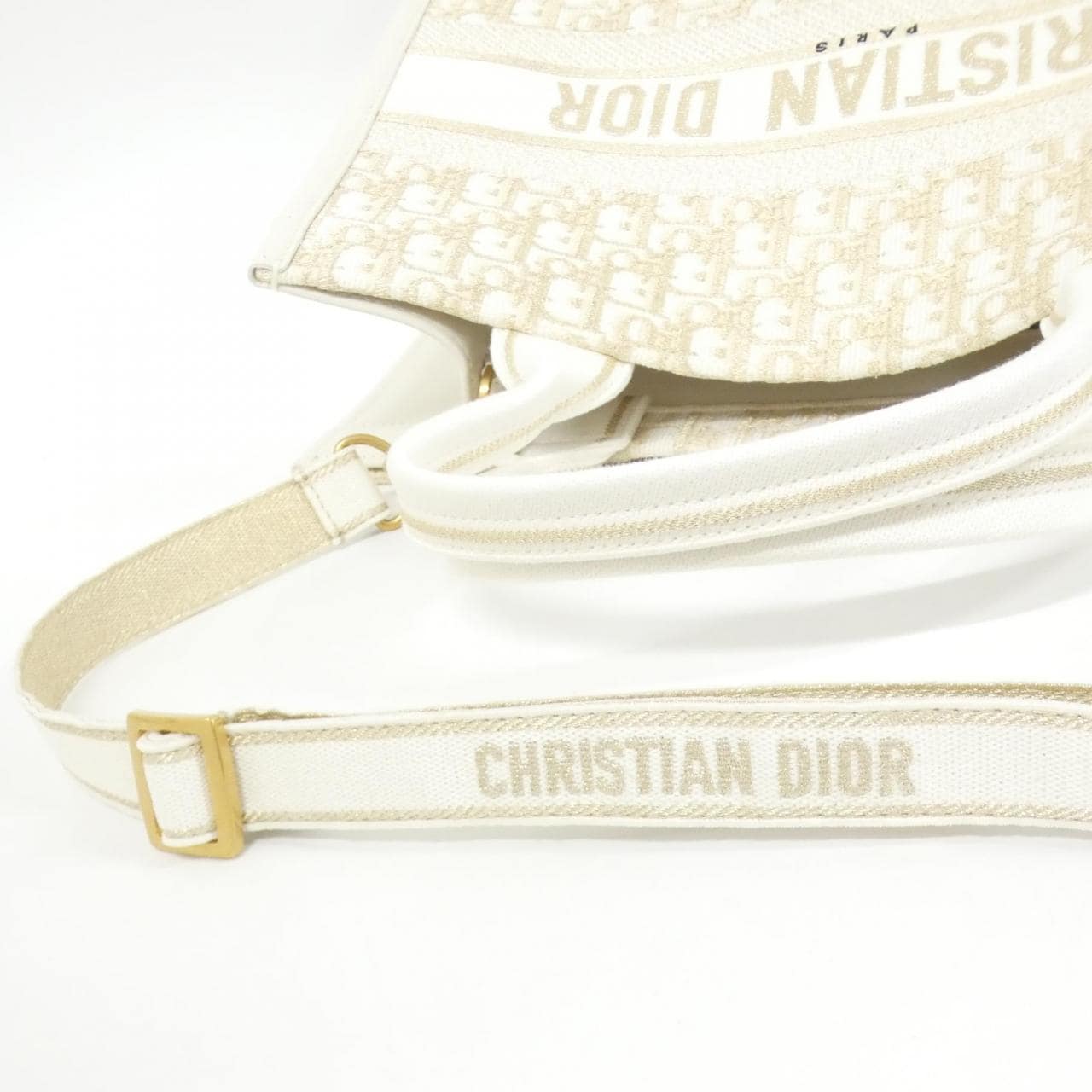 クリスチャンディオール DIOR OBLIQUE ディオール ブック トート ミディアム M1324CZDL バッグ