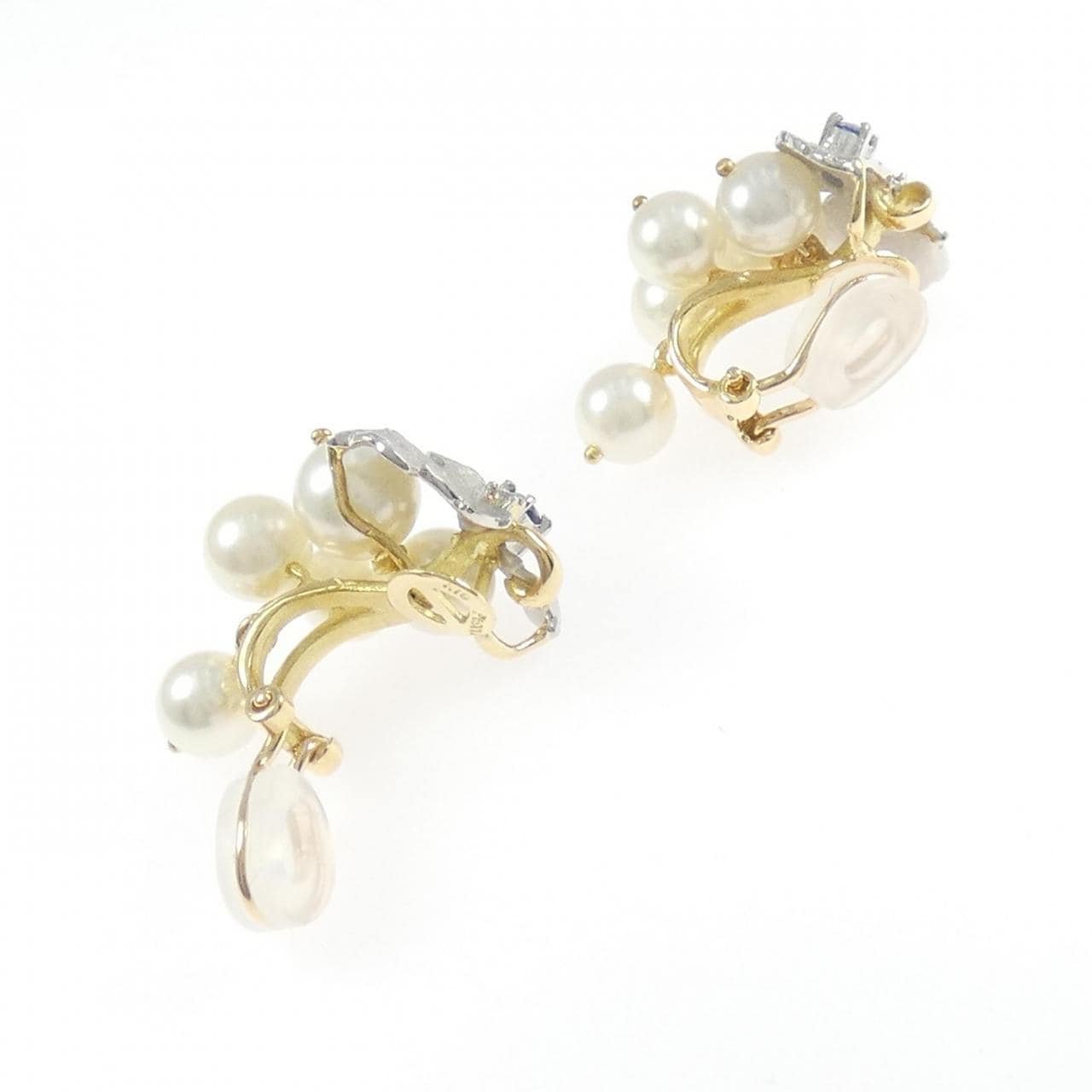 アズ タイム アコヤパール イヤリング