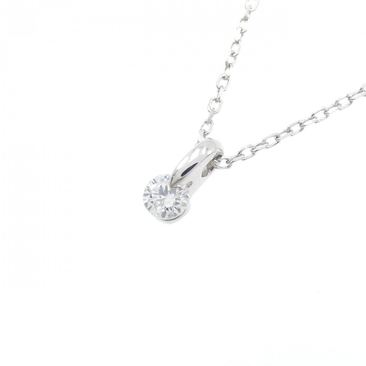 PT900/PT850 ダイヤモンド ネックレス 0.10CT