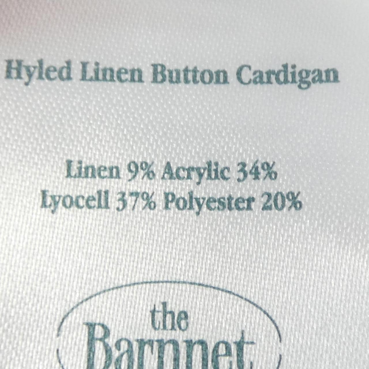 THEBARNNET 155WCT252205 カーディガン