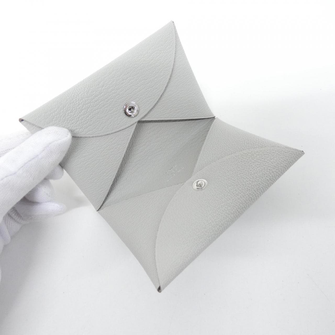 【未使用品】エルメス カルヴィ 044166CK カードケース