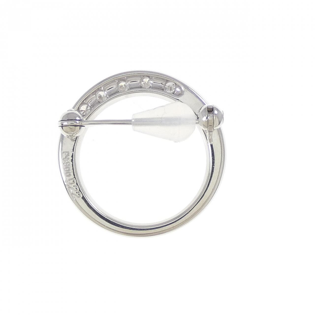 PT900 ダイヤモンド ブローチ 0.22CT
