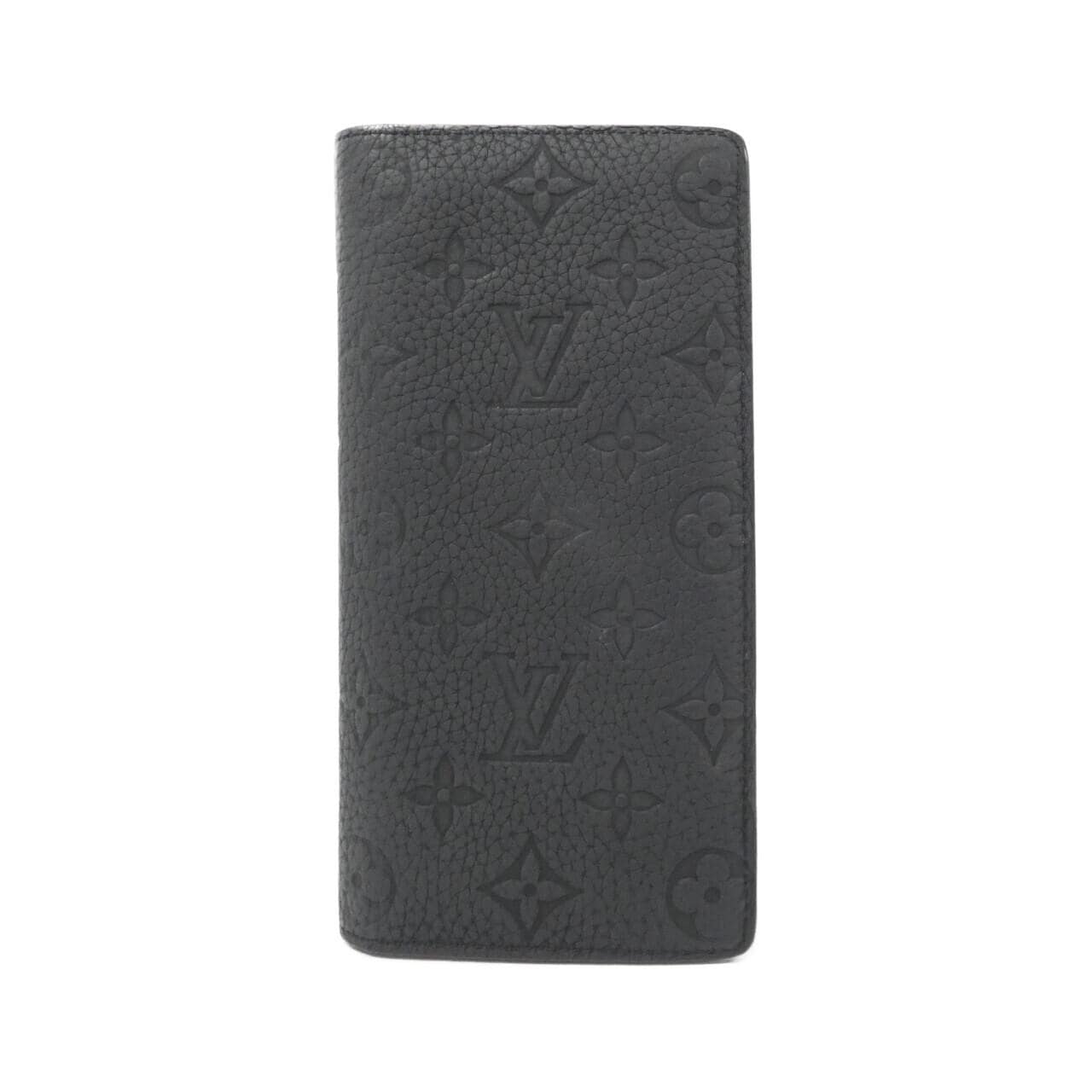 LOUIS VUITTON Taurillon Monogram Portefeuille Brazza M69038 钱包