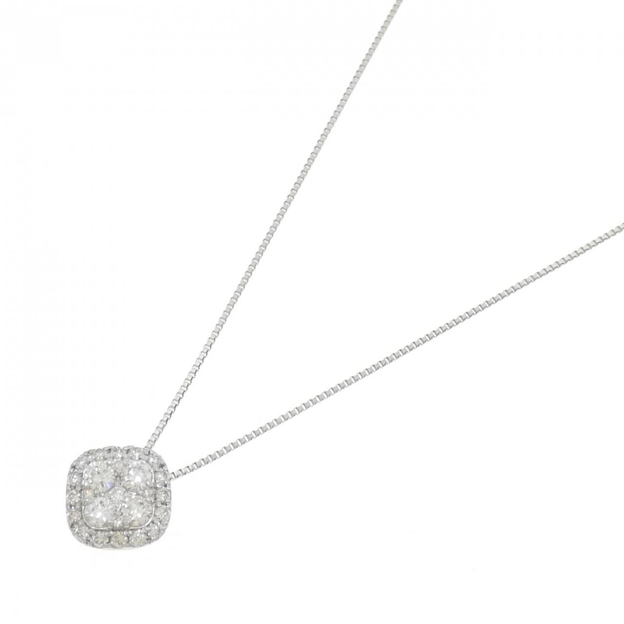 PT ダイヤモンド ネックレス 0.50CT