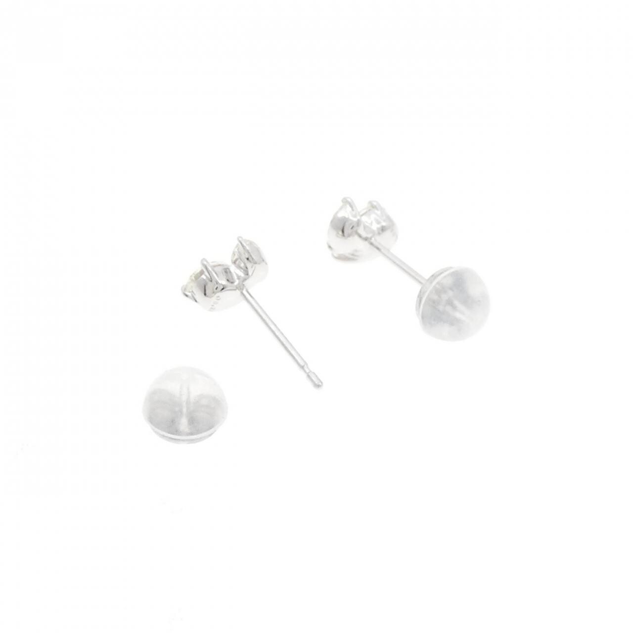 【新品】PT900 ダイヤモンド ピアス 0.52CT