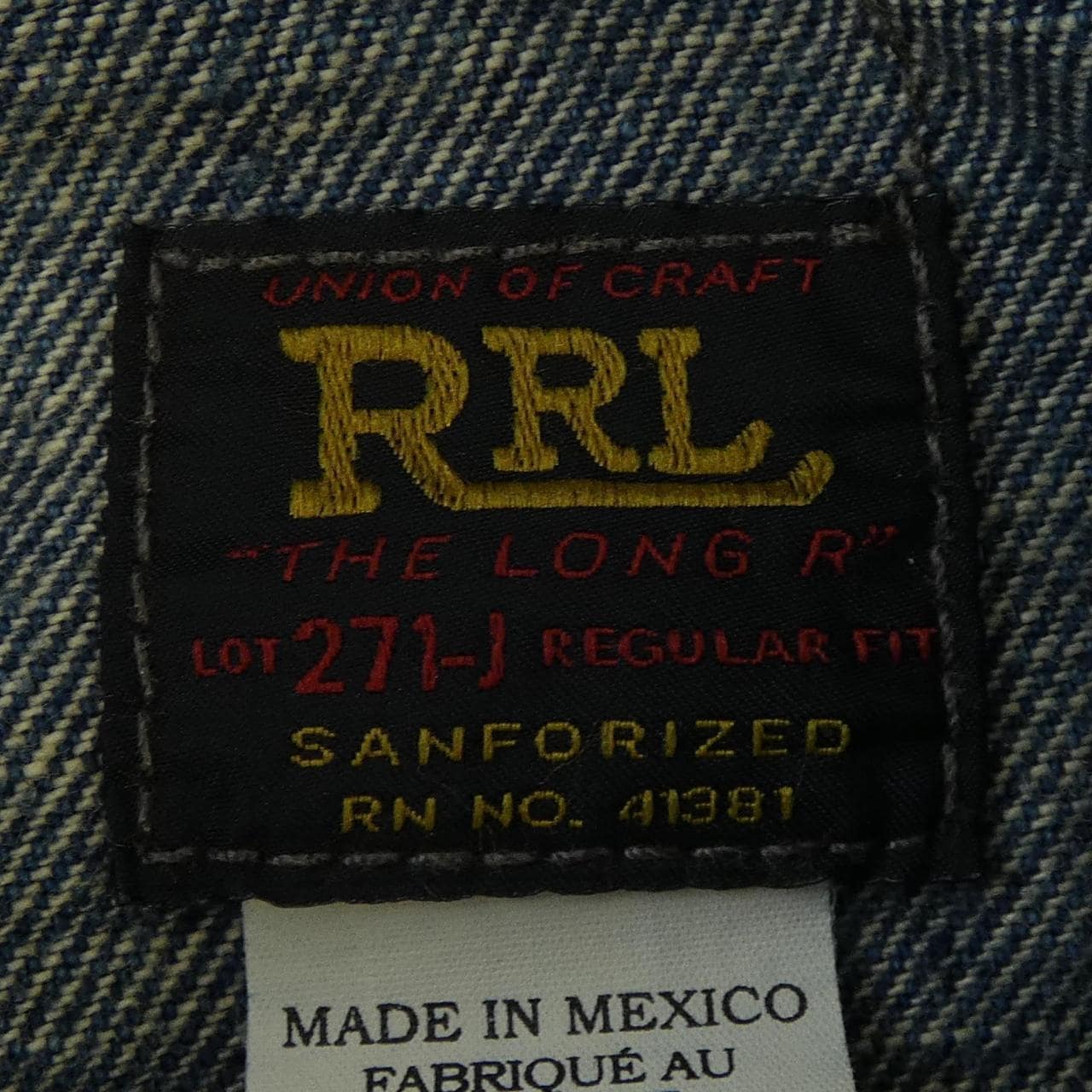 ダブルアールエル RRL デニムジャケット