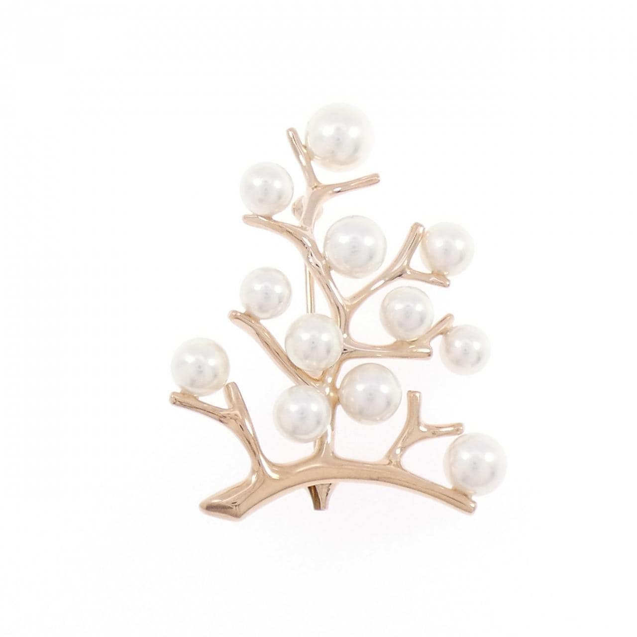 ミキモト コウフクノキ ブローチ