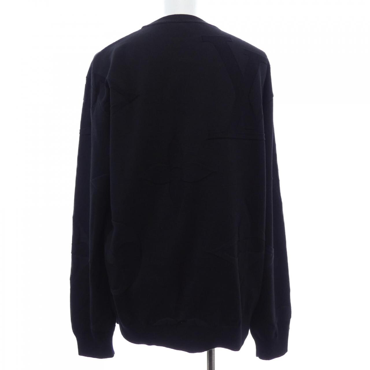 ルイヴィトン LOUIS VUITTON モノグラムロングスリーブコットンクルーネック HUN46WAUR ニット