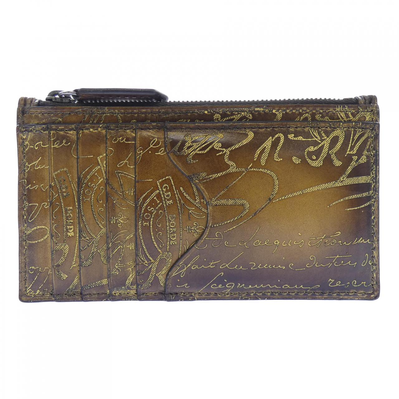 ベルルッティ Berluti コア マキシ スクリットレザーロングジップ CARD CASE