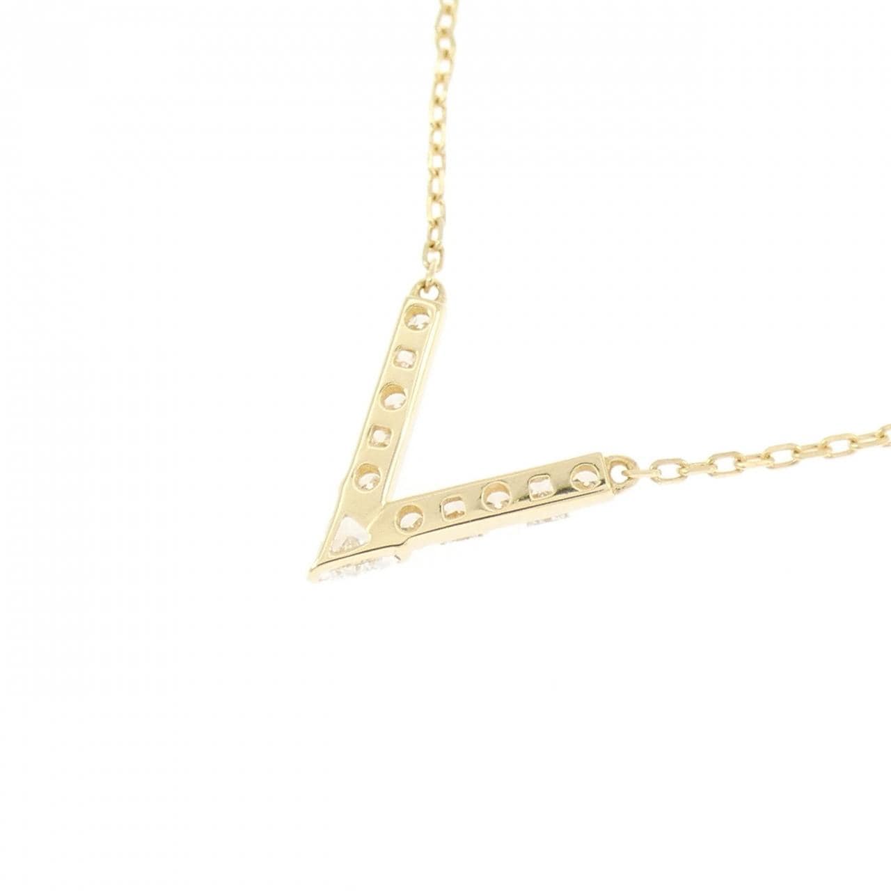 アーカー Vチェーン ネックレス 0.12CT