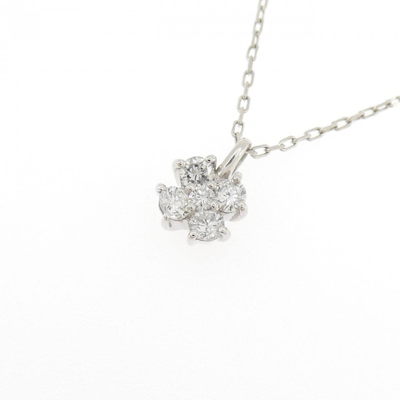 PT900/PT850 ダイヤモンド ネックレス 0.22CT