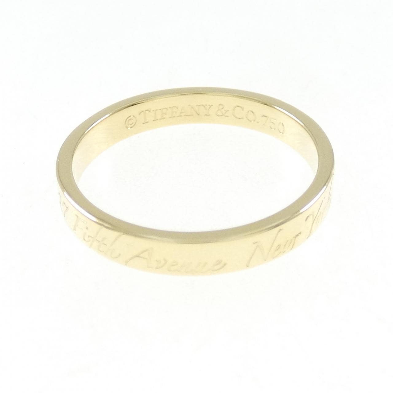 TIFFANY notes narrow ring