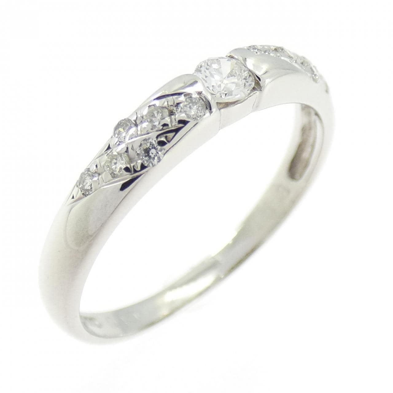 PT900 ダイヤモンド リング 0.10CT