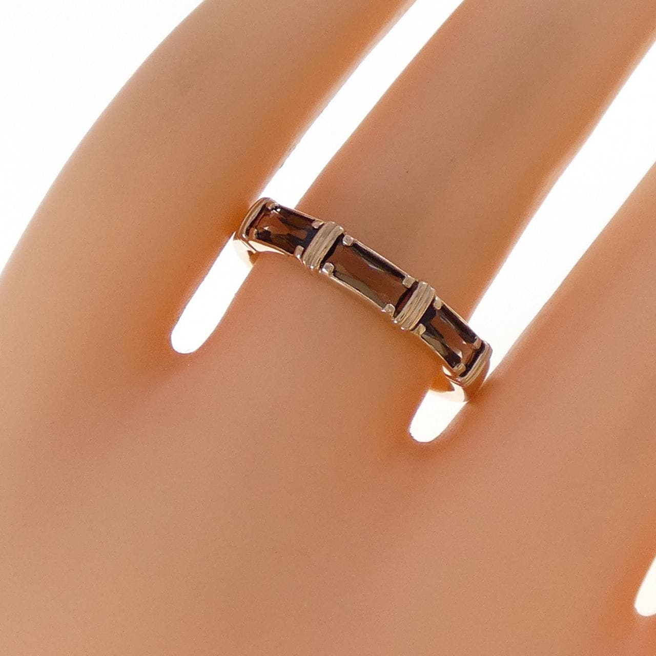 ヴァンドーム スモーキークオーツ リング
