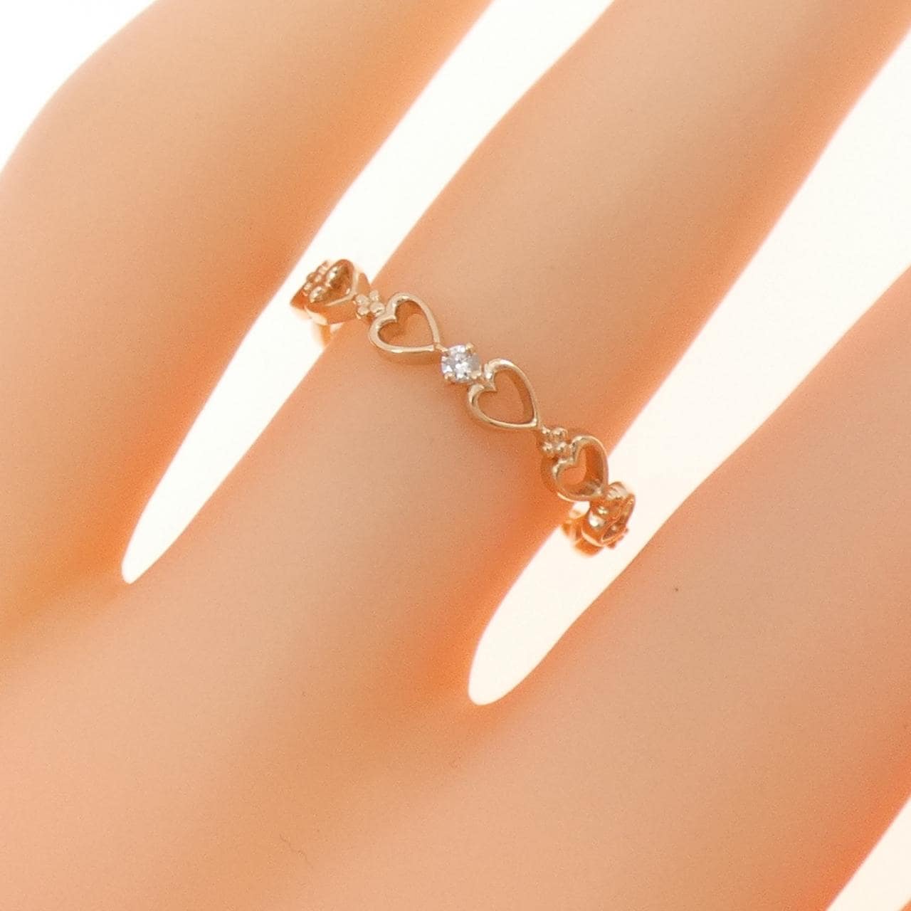 K10PG ダイヤモンド リング