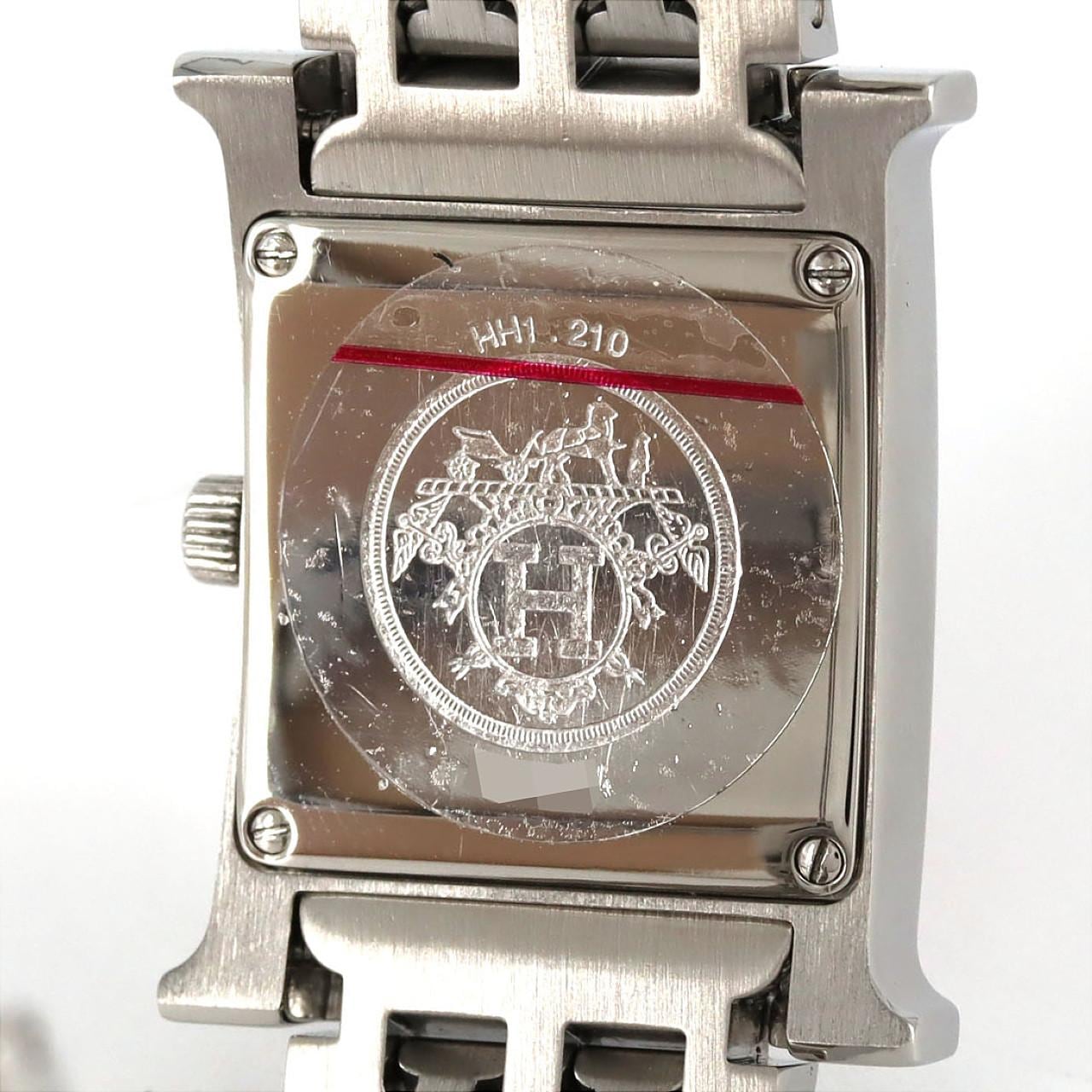 【ノーメンテナンス還元価格】エルメス Hウォッチ HH1.210 SS クォーツ