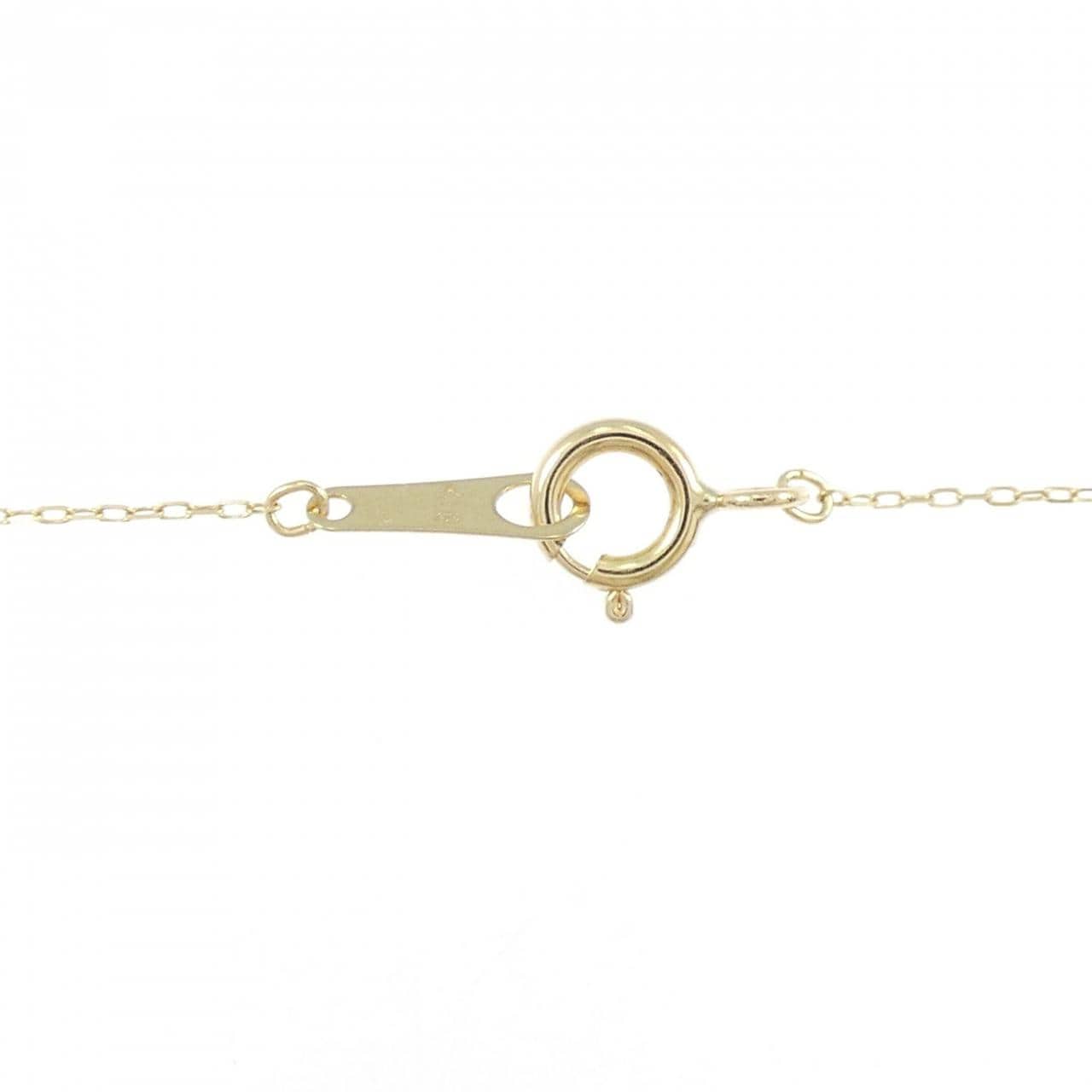 【新品】K18YG サファイヤ ネックレス 0.20CT