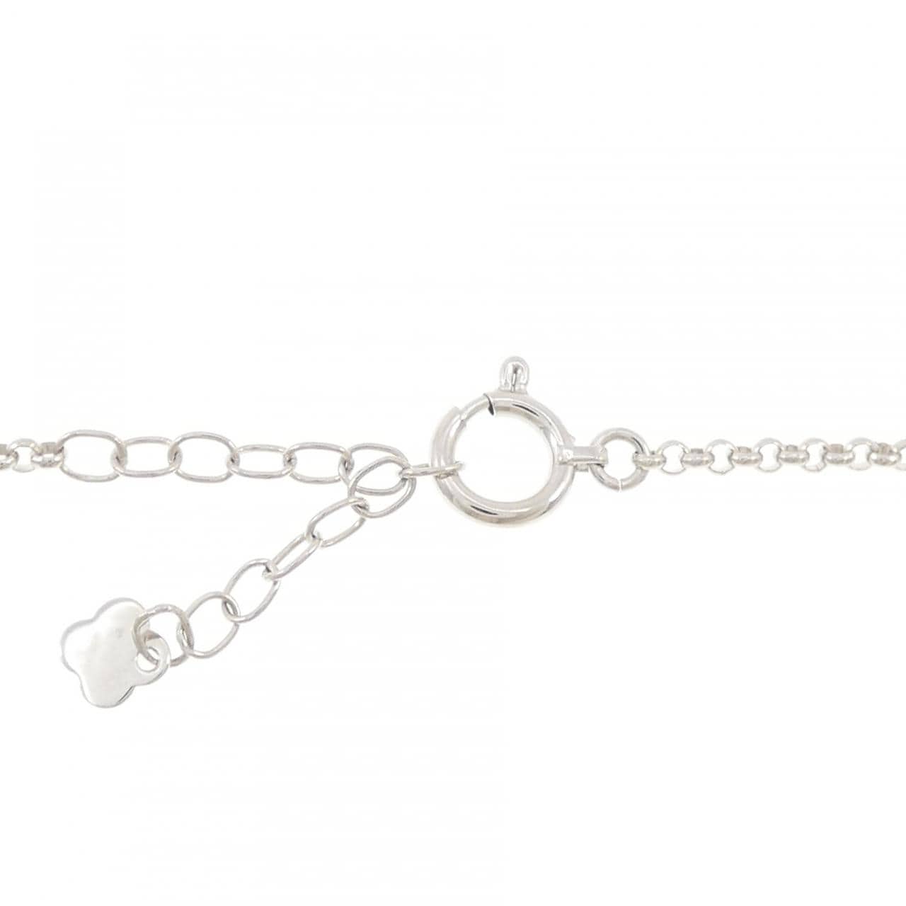 K18WG ダイヤモンド ブレスレット 0.15CT