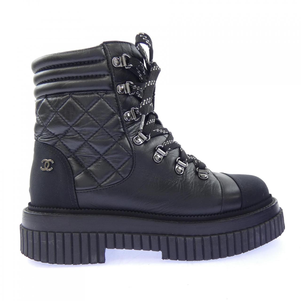 シャネル CHANEL レースアップ LACE UPS G37813Y55503 ブーツ